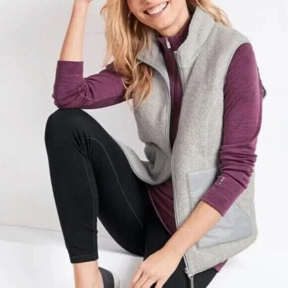 Smartwool Anchor Line Reversible Sherpa Vest